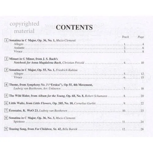 Suzuki Piano School Volume 3 Klaviernoten Heft Band 3