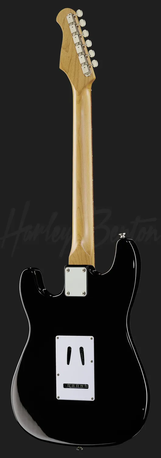 Harley Benton ST-62RW BK Hot Rod E-Gitarre schwarz