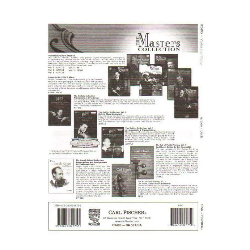 Shar Music Arioso BWV 156 Geigen-Noten Violine Klavier