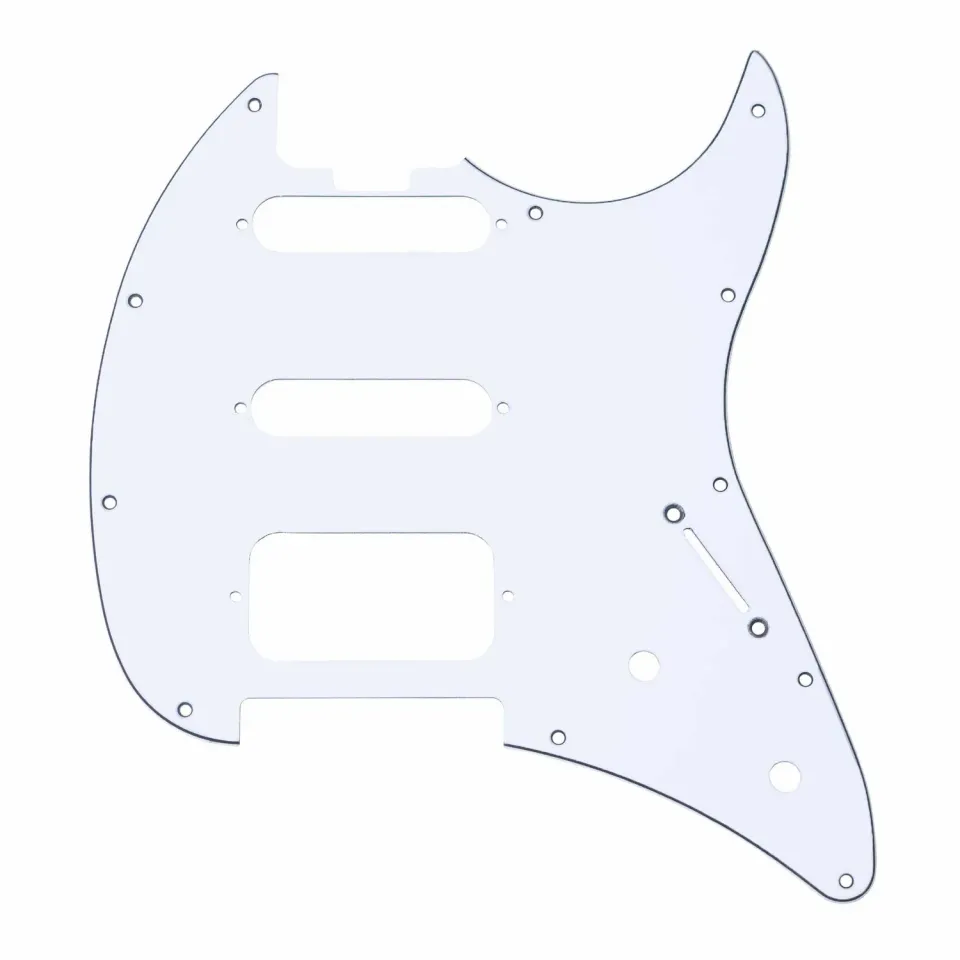 Sterling Cutlass HSS Schlagbrett für E-Gitarre Weiß
