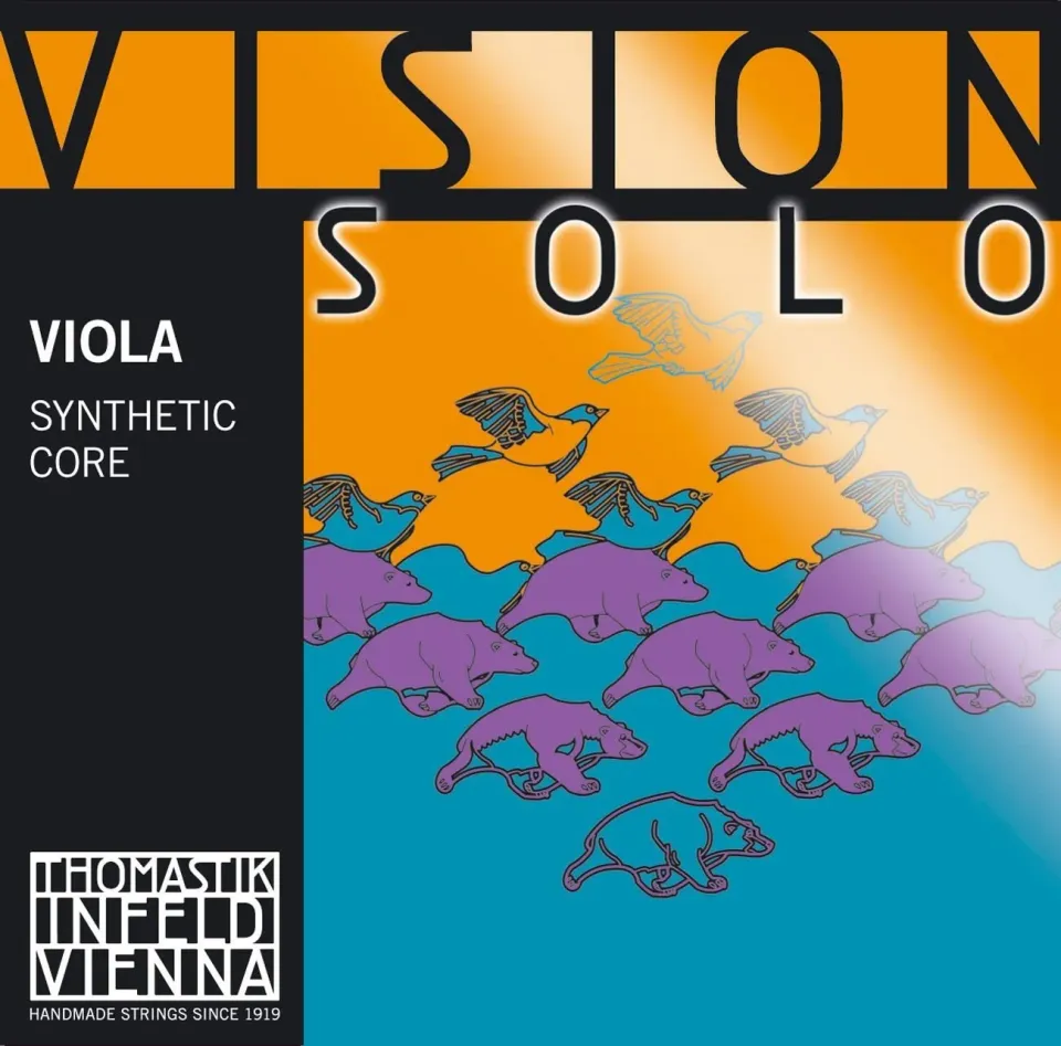 Thomastik Vision Solo Viola Saitensatz mittel Chrom