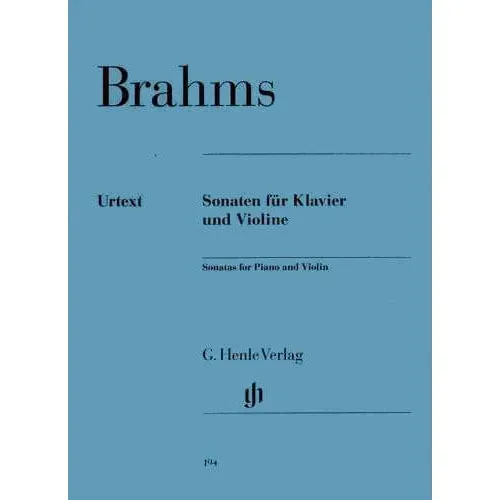 Brahms Violinsonaten Op.78/100/108 Henle Urtext