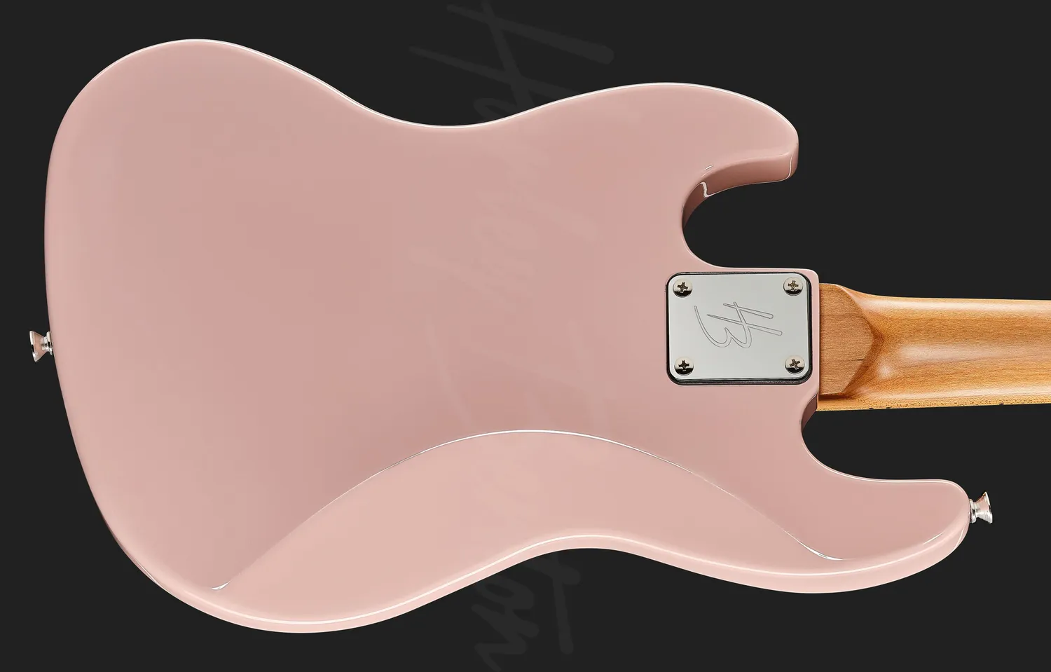 Harley Benton Vintage JB-62CC Mini E-Bass Shell Pink