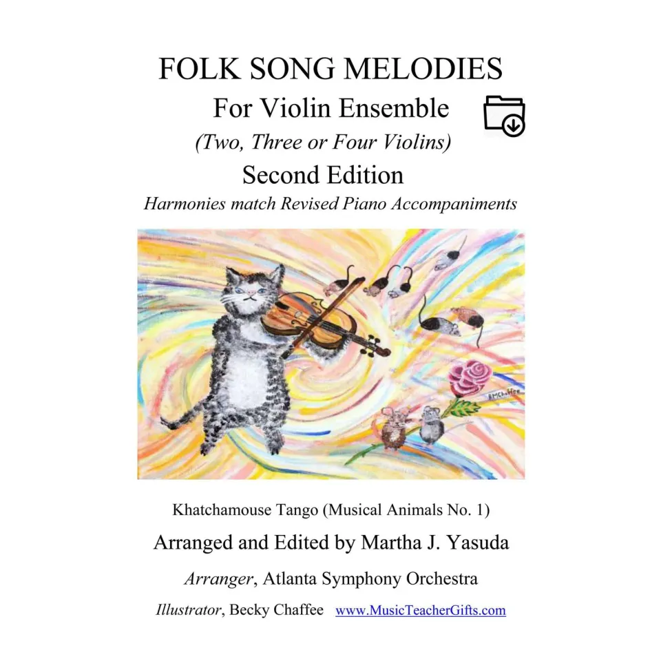 Shar Music Folk Song Melodies Violinennoten Download 2. Edition