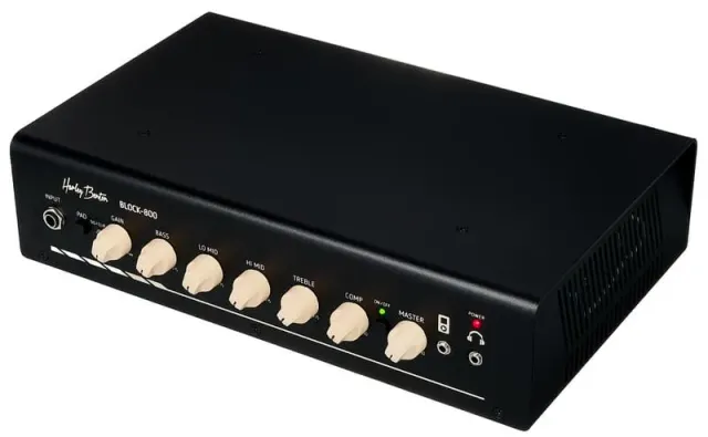 Harley Benton BLOCK-800 Bass Topteil 800 Watt Class-D