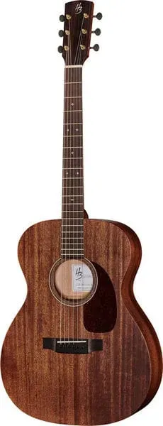 Harley Benton Custom CLA-15M Akustikgitarre Okoume Vollholz