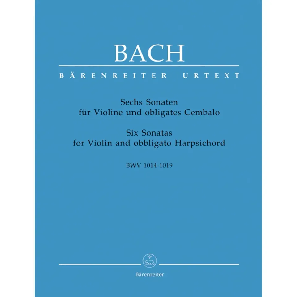 Bärenreiter Bach Sechs Sonaten BWV 1014-1019 Noten Violine Klavier Urtext