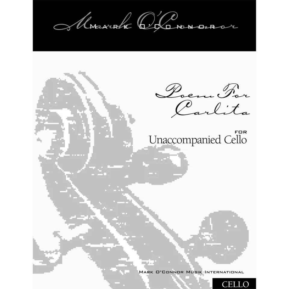 Shar Music O'Connor Poem for Carlita Noten Cello solo Download