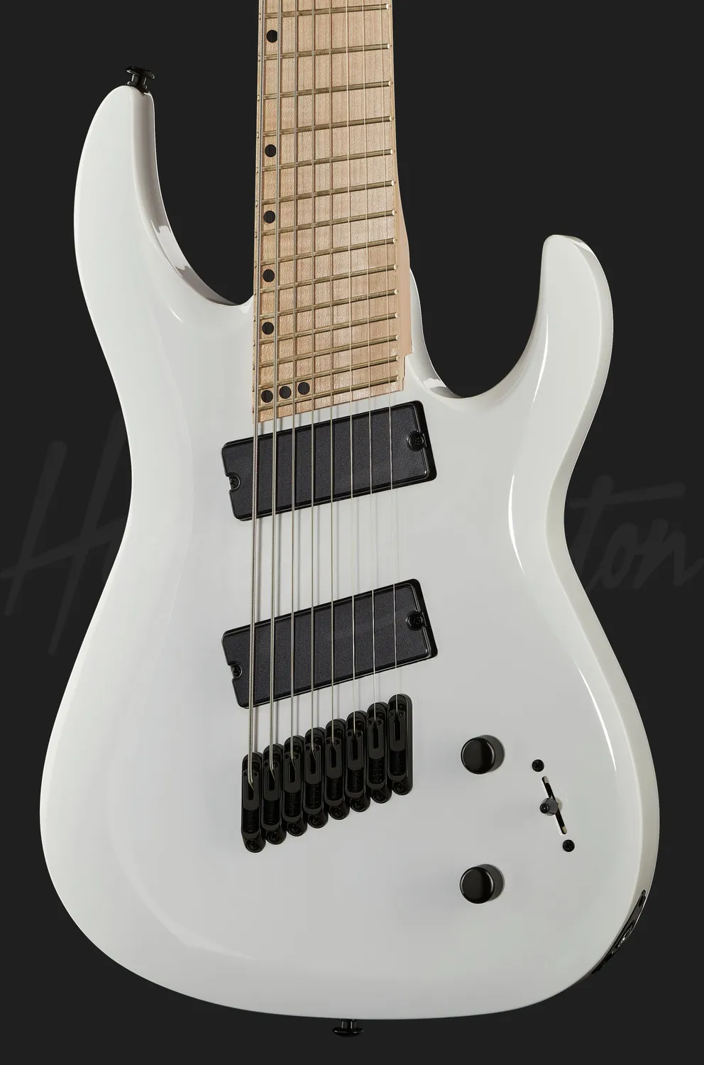 Harley Benton R-458MN WH MultiScale E-Gitarre 8-saitig