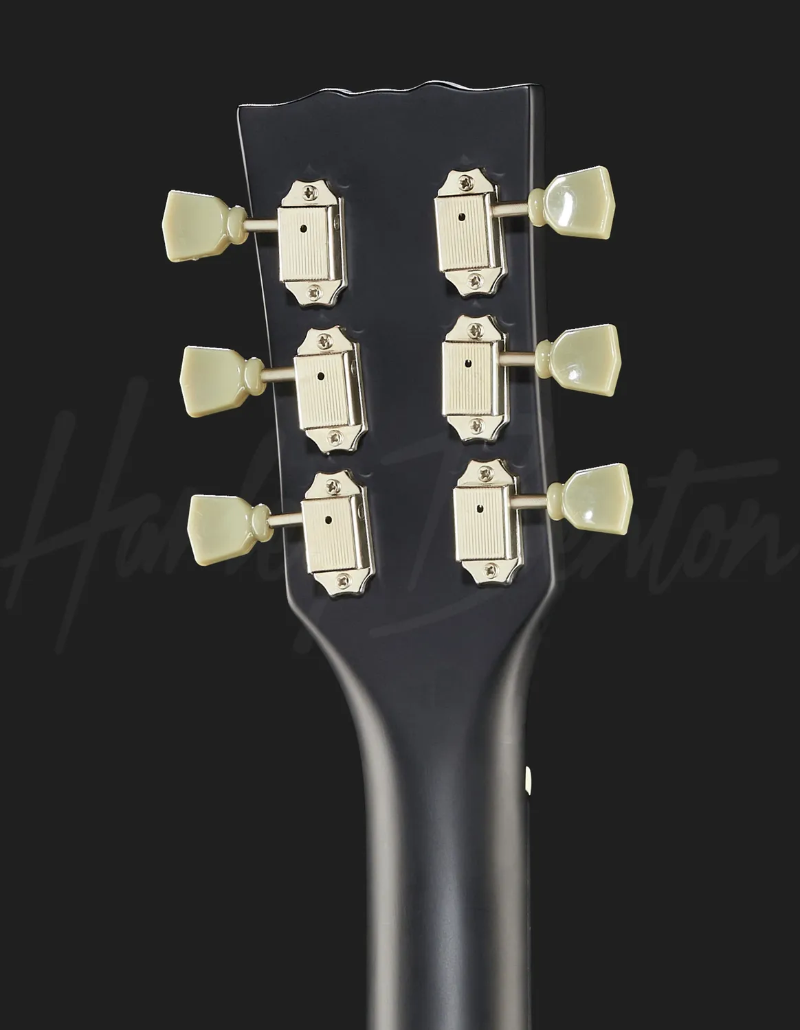 Harley Benton Vintage SC-400LH SBK E-Gitarre links schwarz