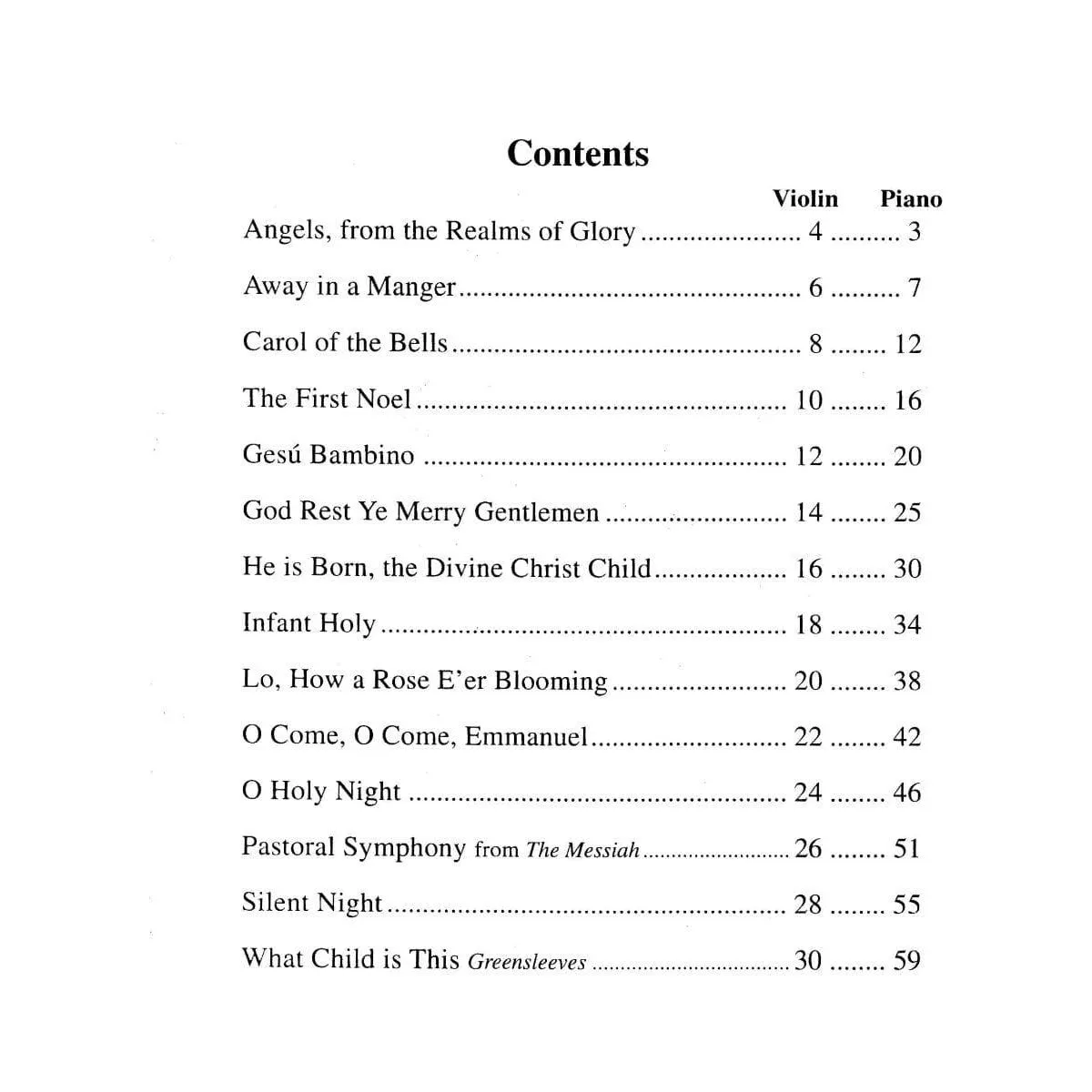 Mel Bay Craig Duncan Christmas Melodies Noten Violine