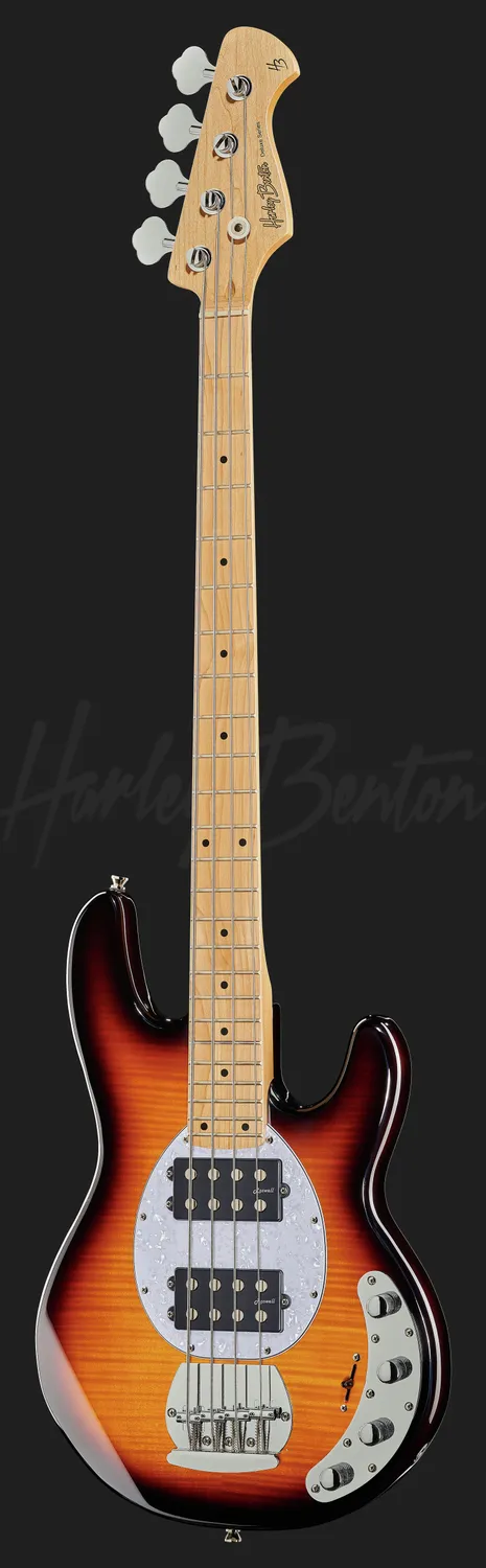 Harley Benton Pro MM-84A E-Gitarre 3-Tone Sunburst