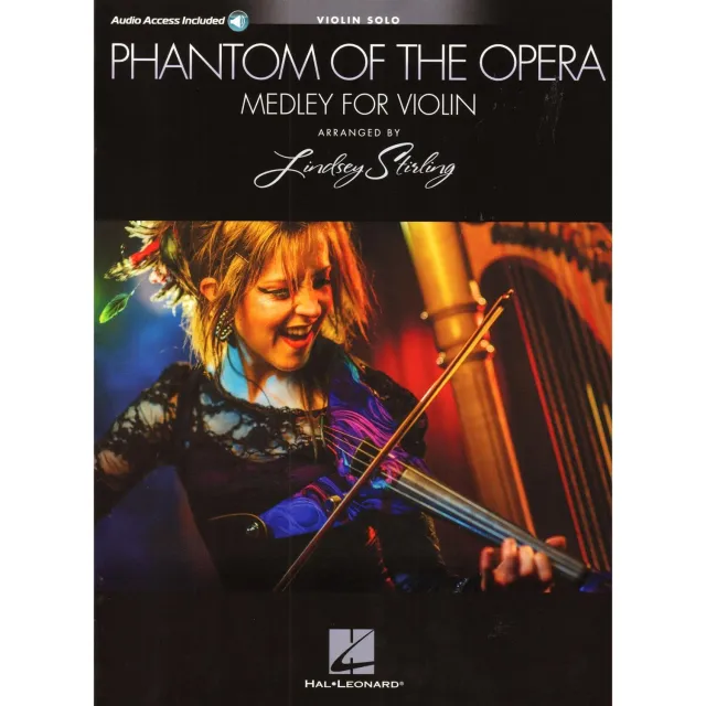 Hal Leonard Stirling Phantom Medley Violinnnoten Audio