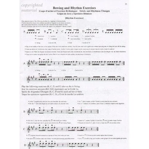Suzuki Violin School Vol. 1 Notenheft Geige