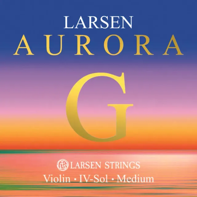 Larsen Aurora Violine G-Saite 4/4 warme Darm-Alternative