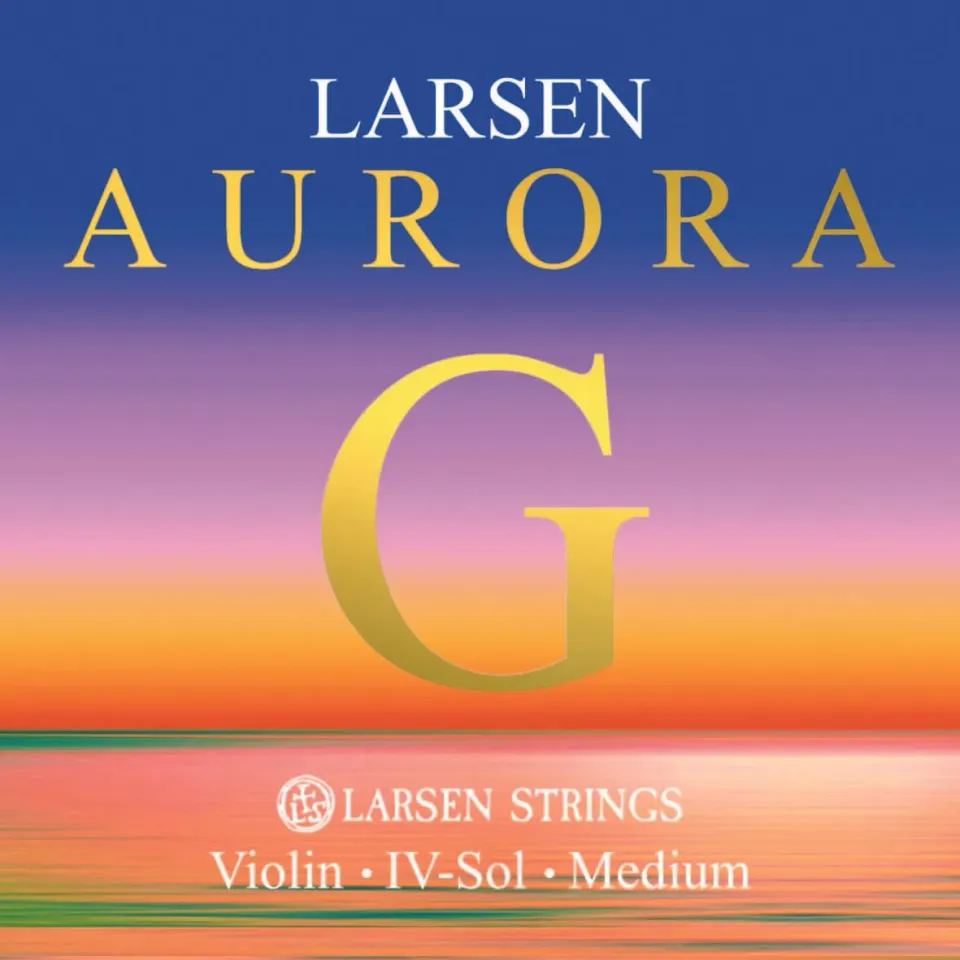 Larsen Aurora Violine G-Saite 4/4 warme Darm-Alternative