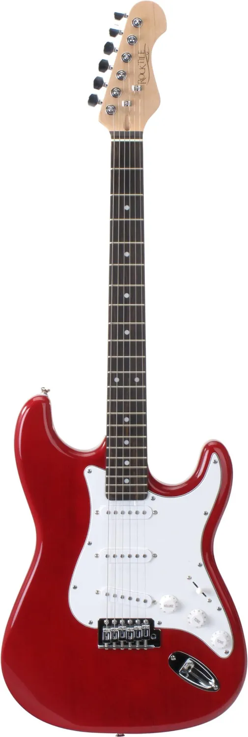 Rocktile Sphere Classic E-Gitarre Rot mit Tremolo