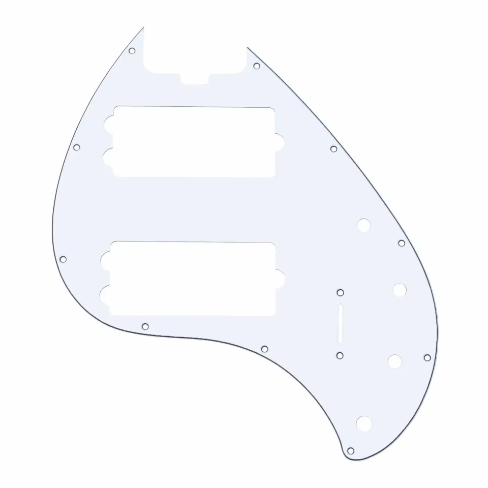 Sterling RAY5HH Schlagbrett Bass Weiß HH