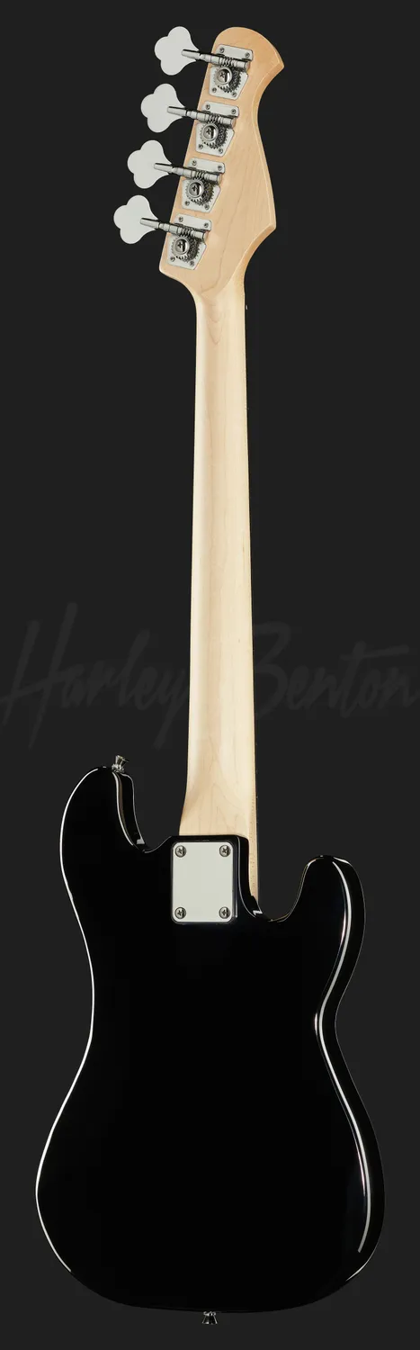Harley Benton Pro PB-Shorty LH E-Bass Linkshänder Schwarz Shortscale