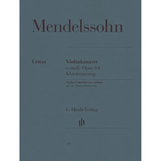 Shar Music Mendelssohn Konzert e-Moll op. 64 Noten Violine Urtext