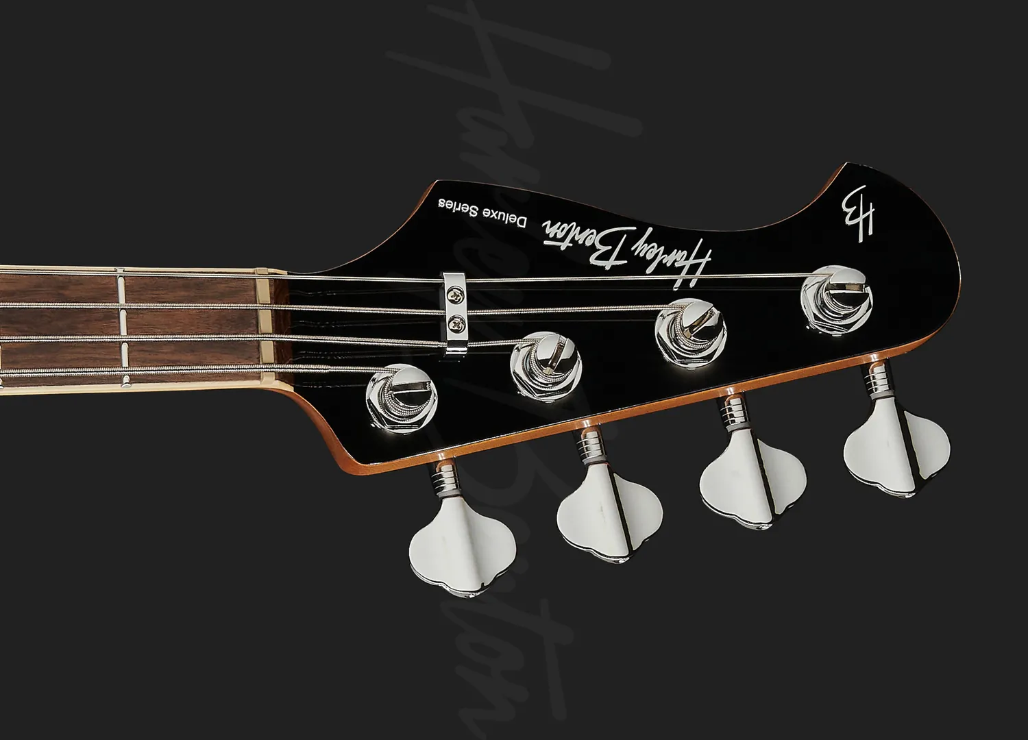 Harley Benton Pro Series MV-4MSB E-Bass links schwarz Shortscale