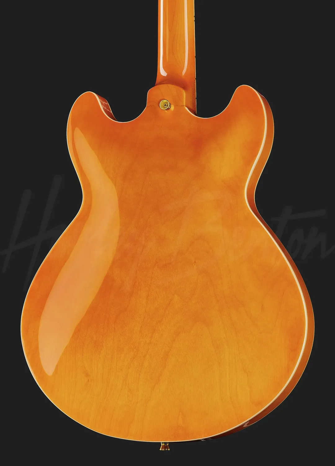 Harley Benton Deluxe HB-35Plus E-Gitarre Metallic Green Semi-Hollow