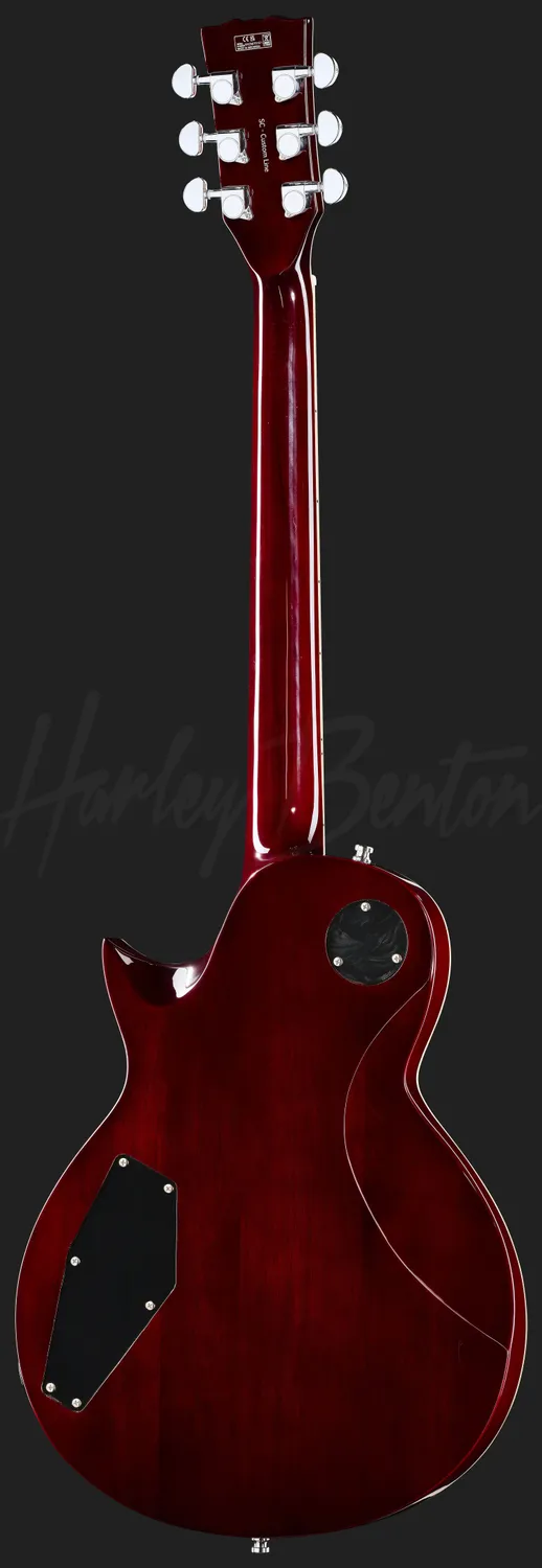 Harley Benton SC-Custom III E-Gitarre Lemon Flame Humbucker