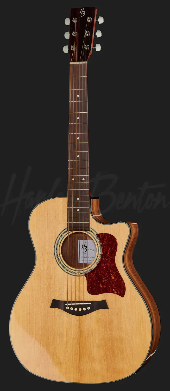 Harley Benton Custom Line CLG-48CE Wide NT E-Akustikgitarre
