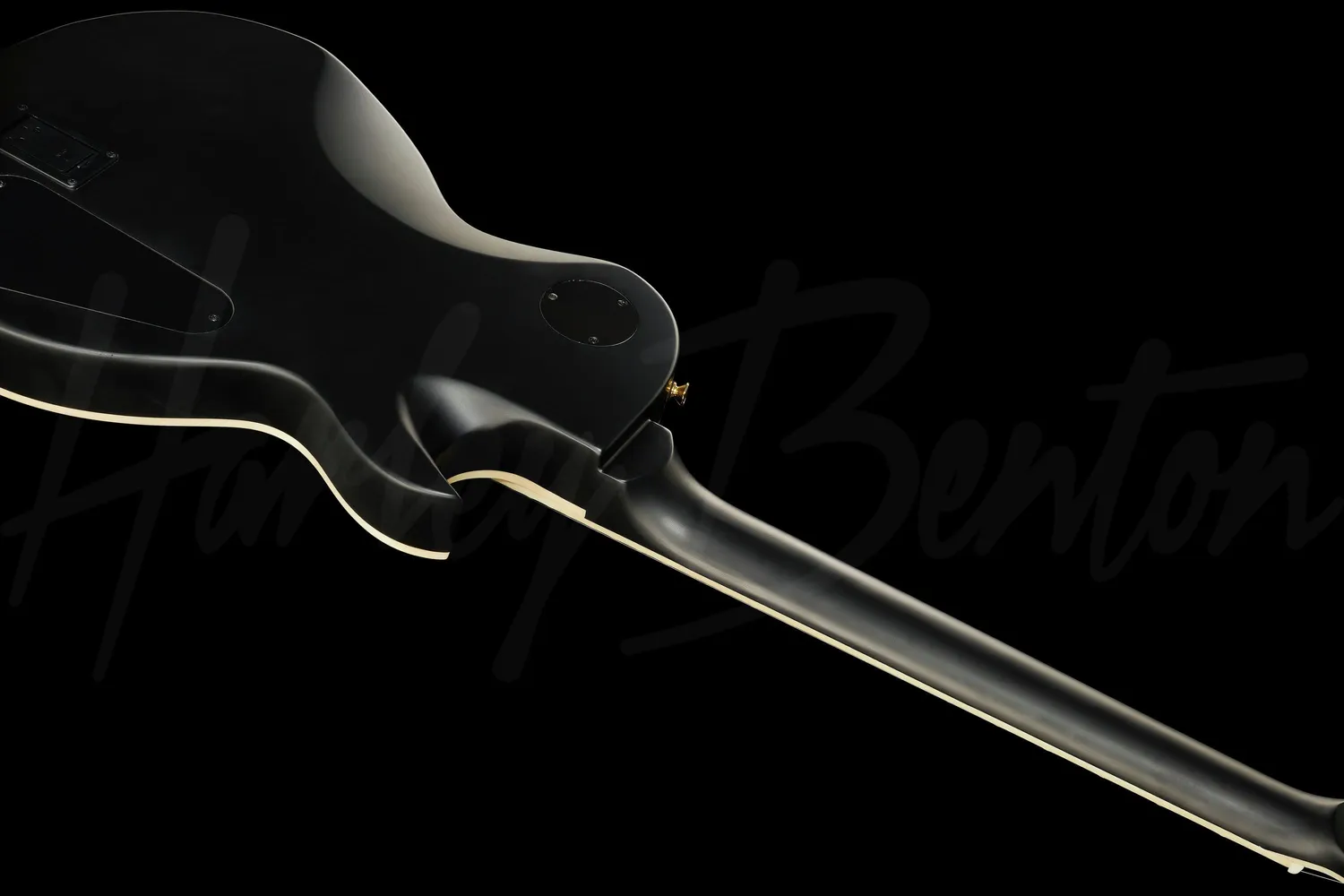 Harley Benton Vintage SC-1000LH E-Gitarre Linkshänder Vintage Black