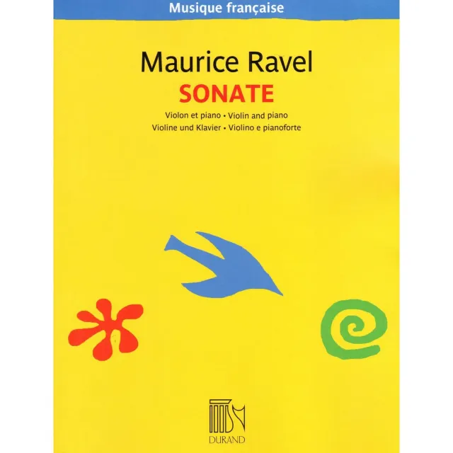 Ravel Sonata Violine Klavier Noten Durand Ausgabe