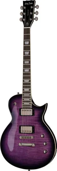 Harley Benton Vintage SC-Custom III E-Gitarre Purple Burst
