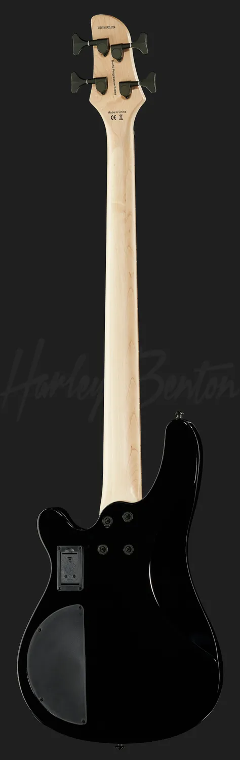 Harley Benton Pro B-450 E-Bass Black 24 Bünde