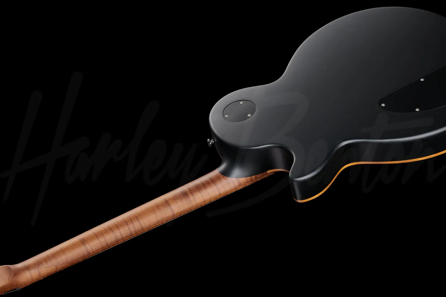 Harley Benton Aeolus E-Gitarre Frost Flame Semi-Hollow