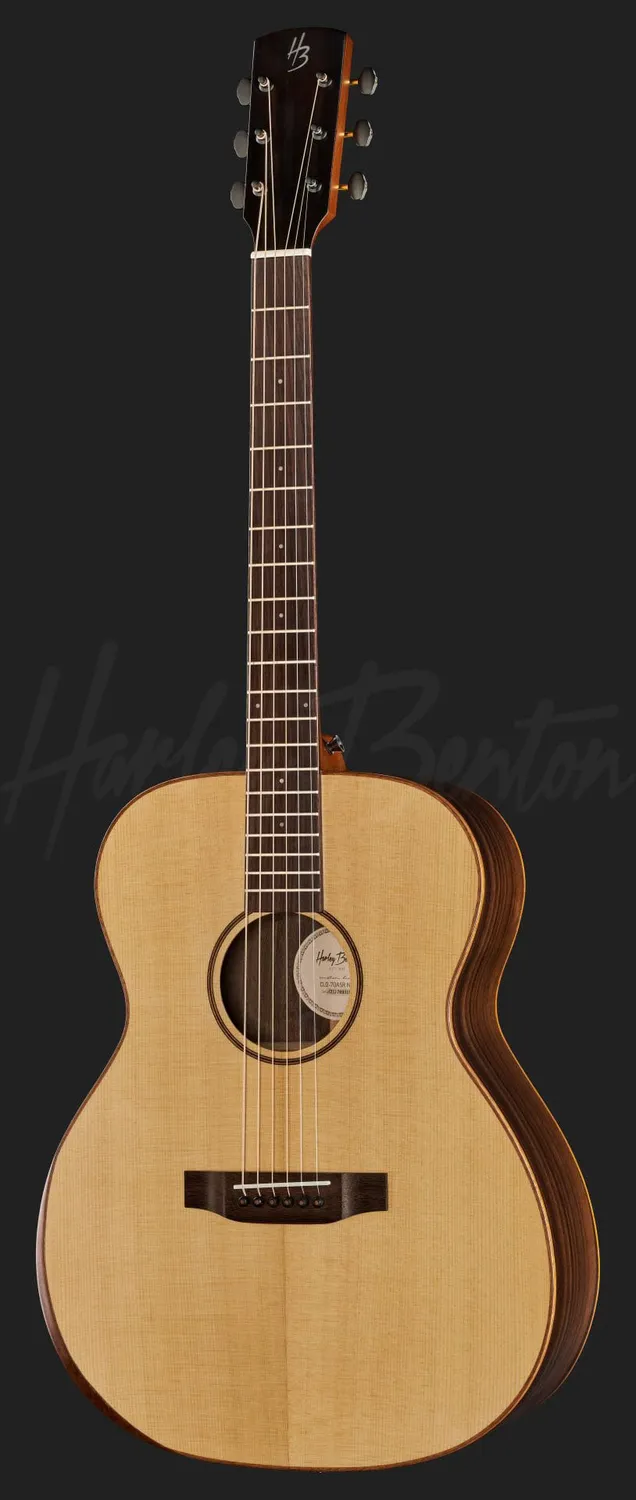 Harley Benton Custom CLO-70ASR NAT Westerngitarre massiv