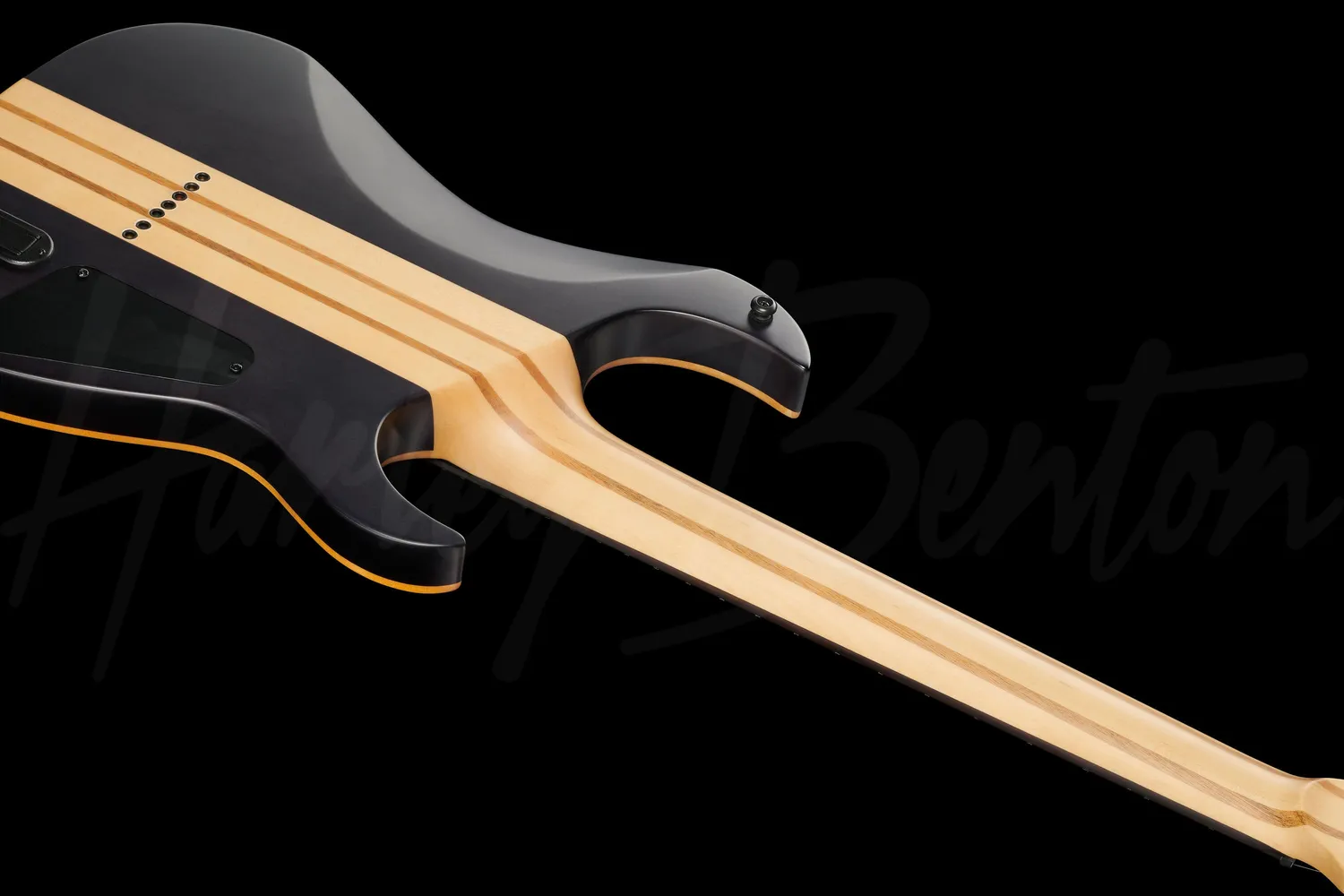 Harley Benton Amarok-7 E-Gitarre LH Flame Burst 7-saitig EMG