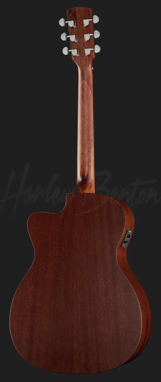 Harley Benton Custom CLA-15MCE Westerngitarre Mahagoni
