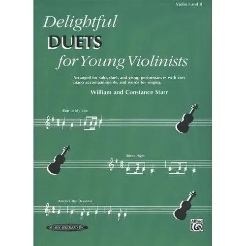 Shar Music Delightful Duets Part 1+2 Violinduo Noten Anfänger