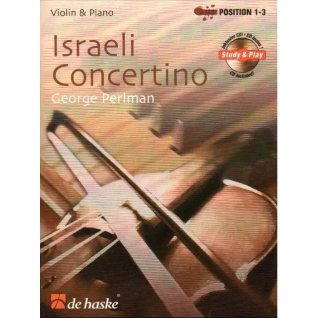 Shar Music Perlman Israeli Concertino Violinennoten