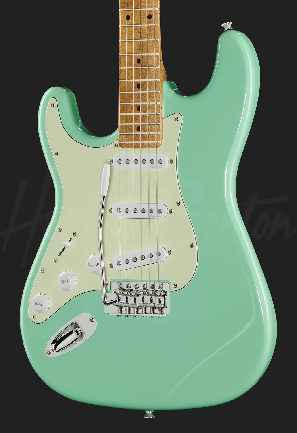Harley Benton ST-62CC MN LH E-Gitarre Seafoam Green links