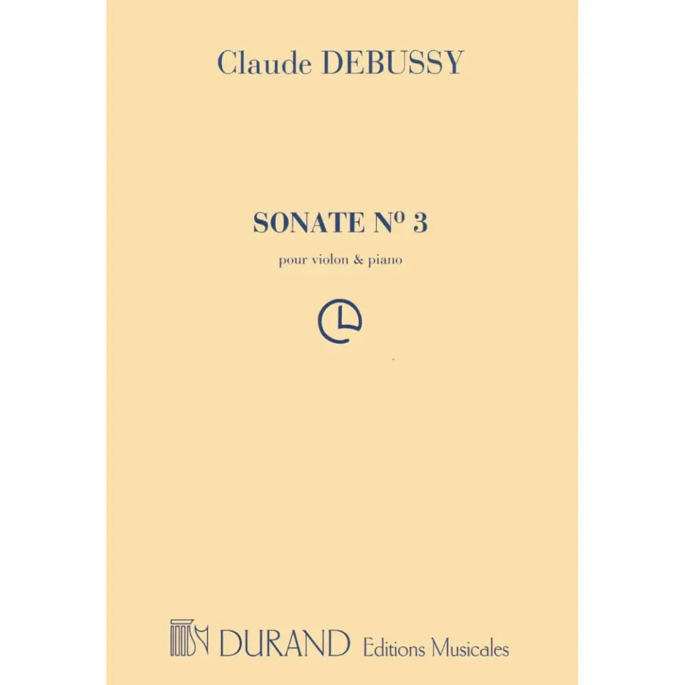 Shar Music Debussy Sonate g-moll Violine Klavier Noten Durand