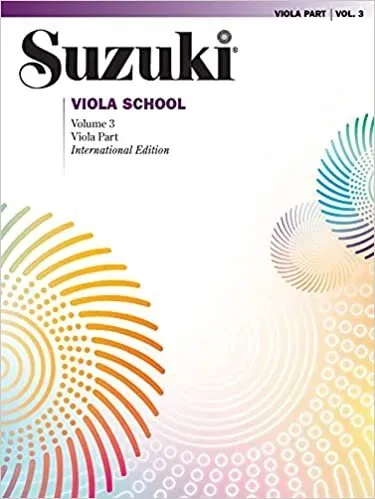 Suzuki Viola BK 3 Bratschenschule Heft