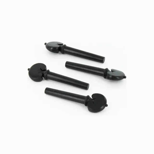 Shar Music Herz Wirbel Ebenholz Violine 4/4 4er-Set