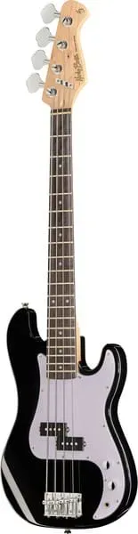 Harley Benton PB-Shorty BK E-Bass Shortscale schwarz