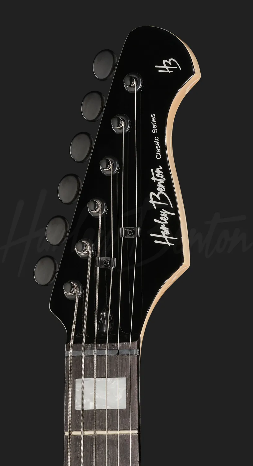 Harley Benton JA-Baritone HH BK Baritongitarre schwarz