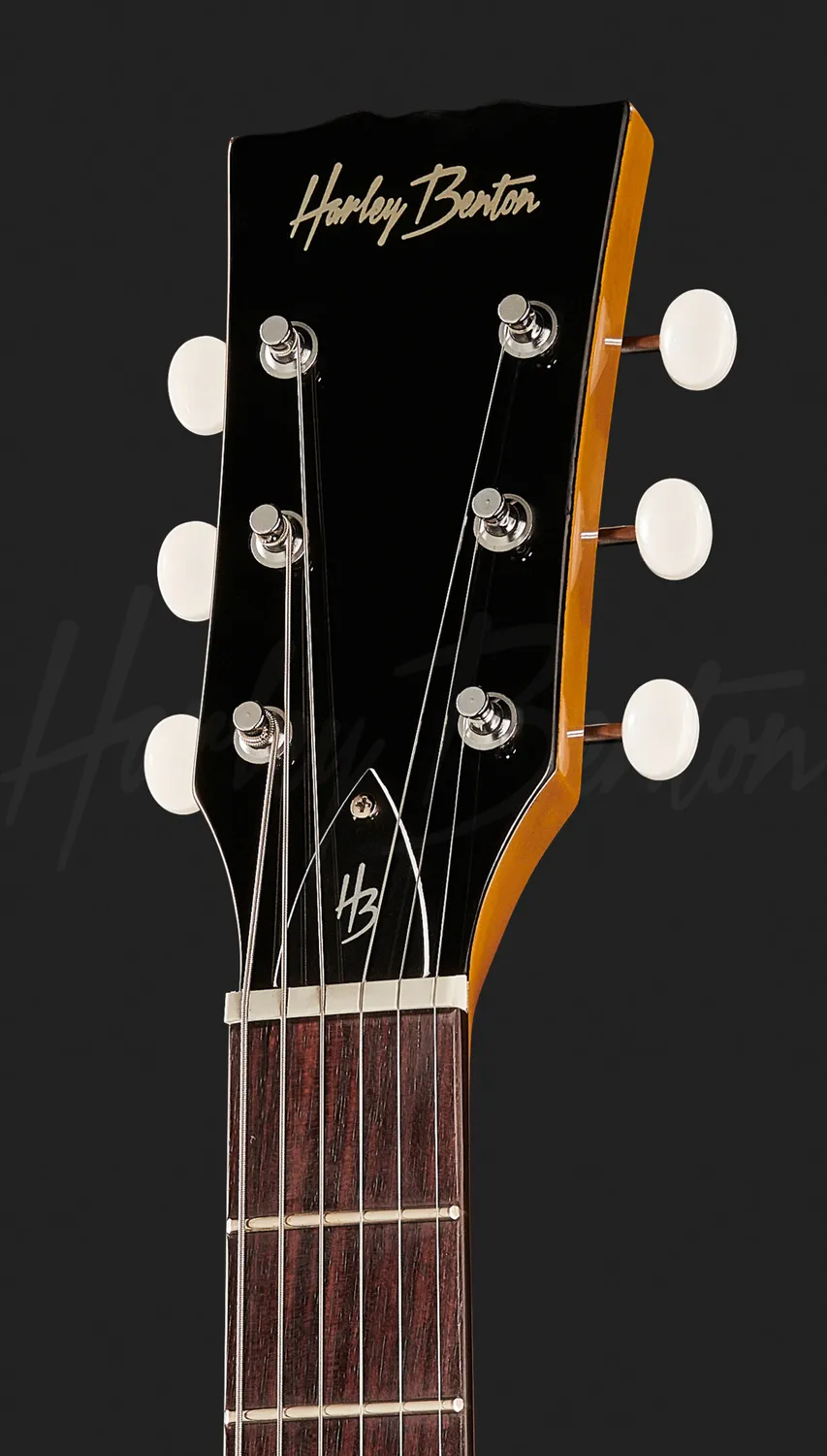 Harley Benton DC-Junior FAT E-Gitarre TV Yellow P90