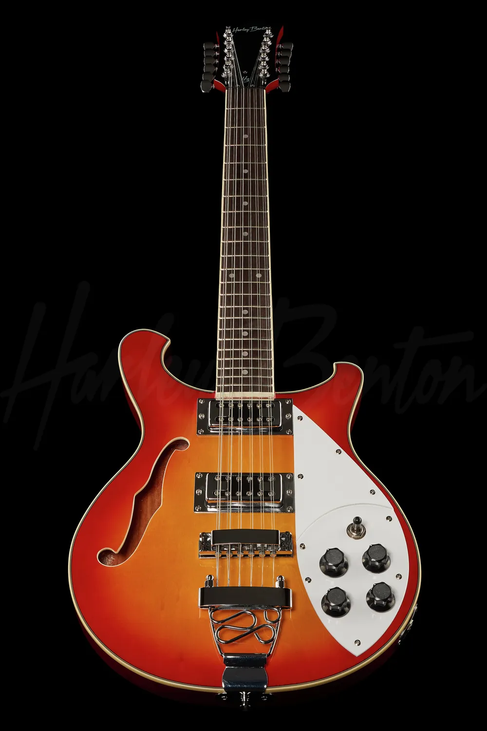 Harley Benton Tribute RB-612 E-Gitarre Cherry Sunburst 12-saitig