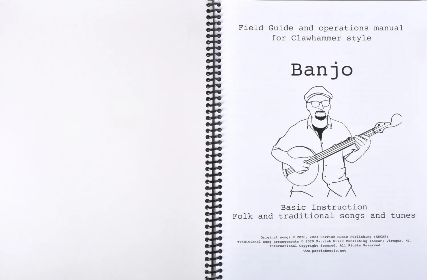 Pisgah Field Guide Clawhammer Banjo Lehrbuch 100 S.
