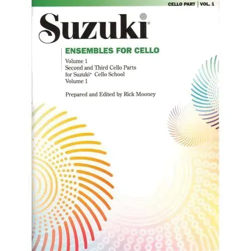 Suzuki Ensembles for Cello Vol. 1 Cellonoten Ensemble