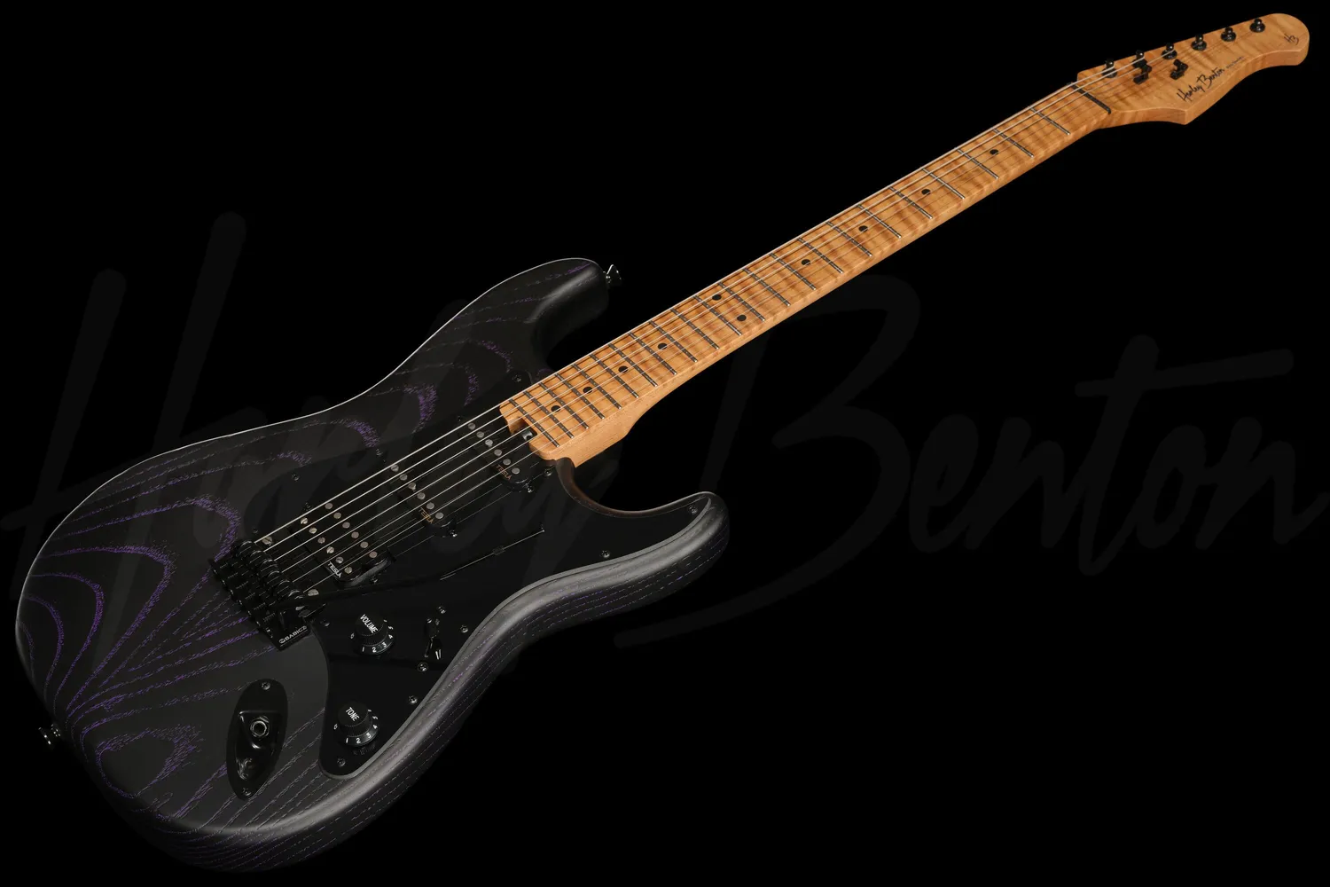 Harley Benton ST-Modern Plus MN HSS E-Gitarre Purple