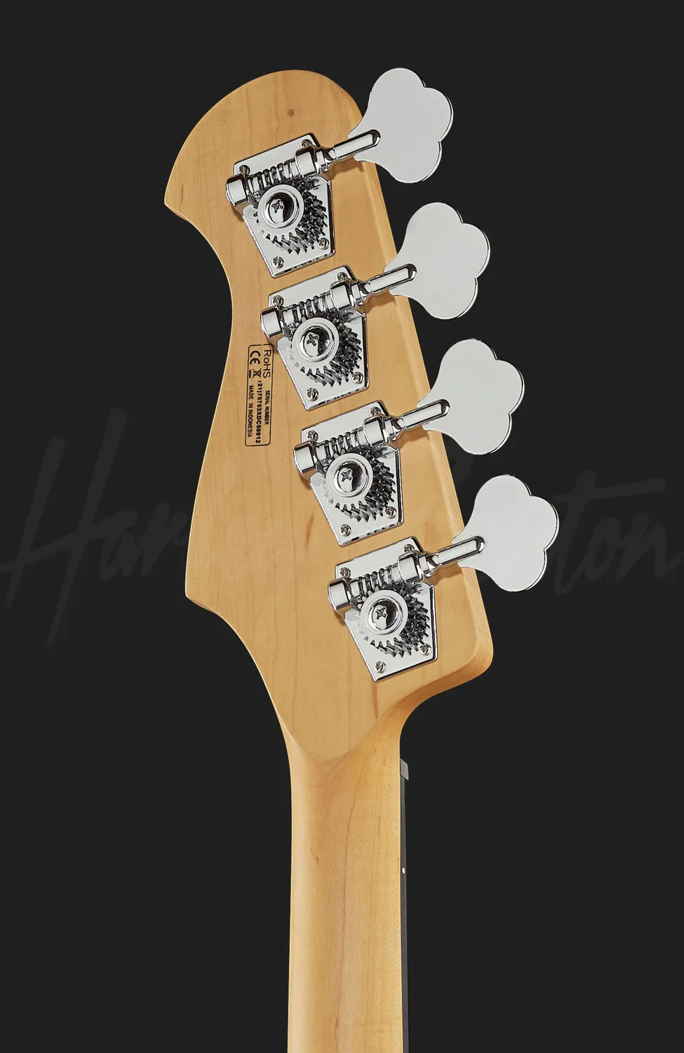 Harley Benton Pro Series Enhanced MP-4MN E-Bass Natural Ahorn